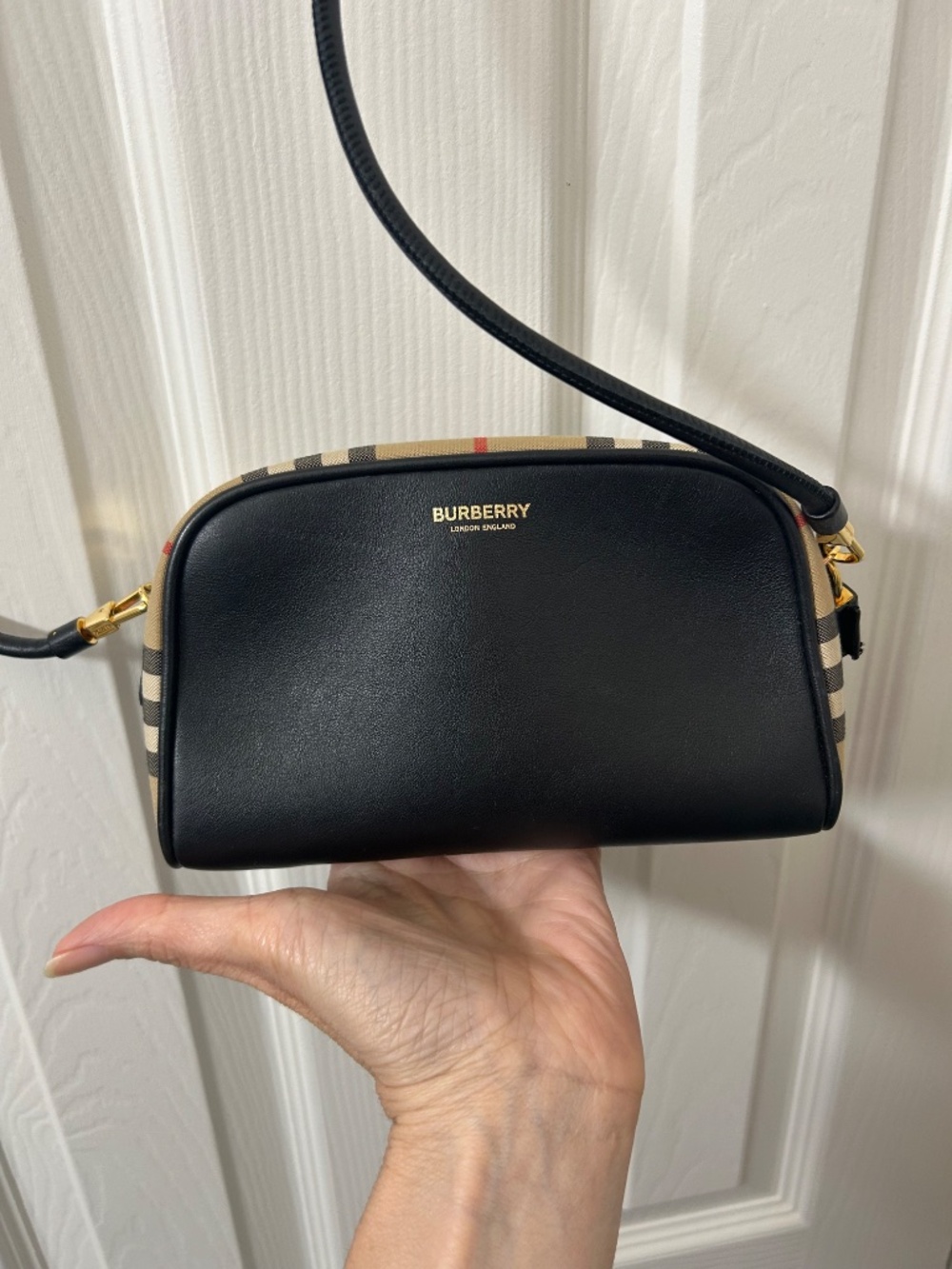 Burberry Half Cube Crossbody Bag - Picture 4 of 10
